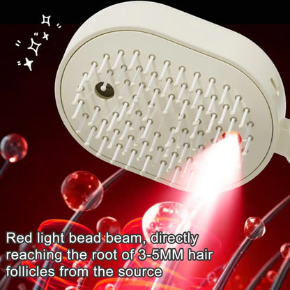 Electric Spray Hair Brush 2-In-1 Misting Hair Brush with Water Spray