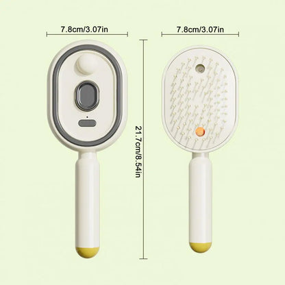 Electric Spray Hair Brush 2-In-1 Misting Hair Brush with Water Spray
